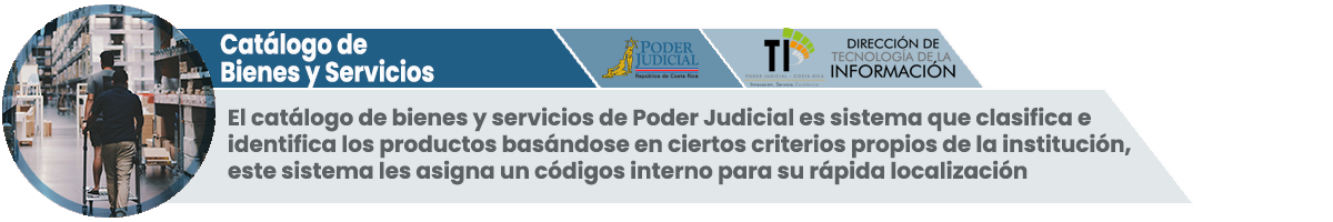 Catalogo de bienes
